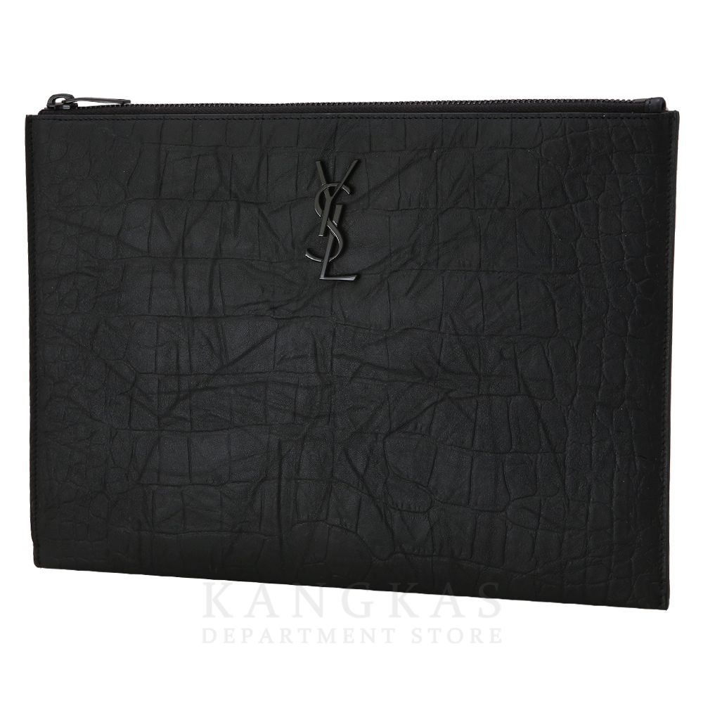 Yves Saint Laurent(USED)생로랑 453249 모노그램 크로커다일 패턴 클러치
